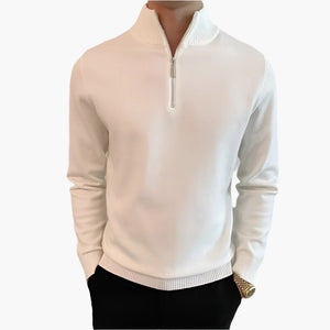 Fine Quarter Zip Sweater