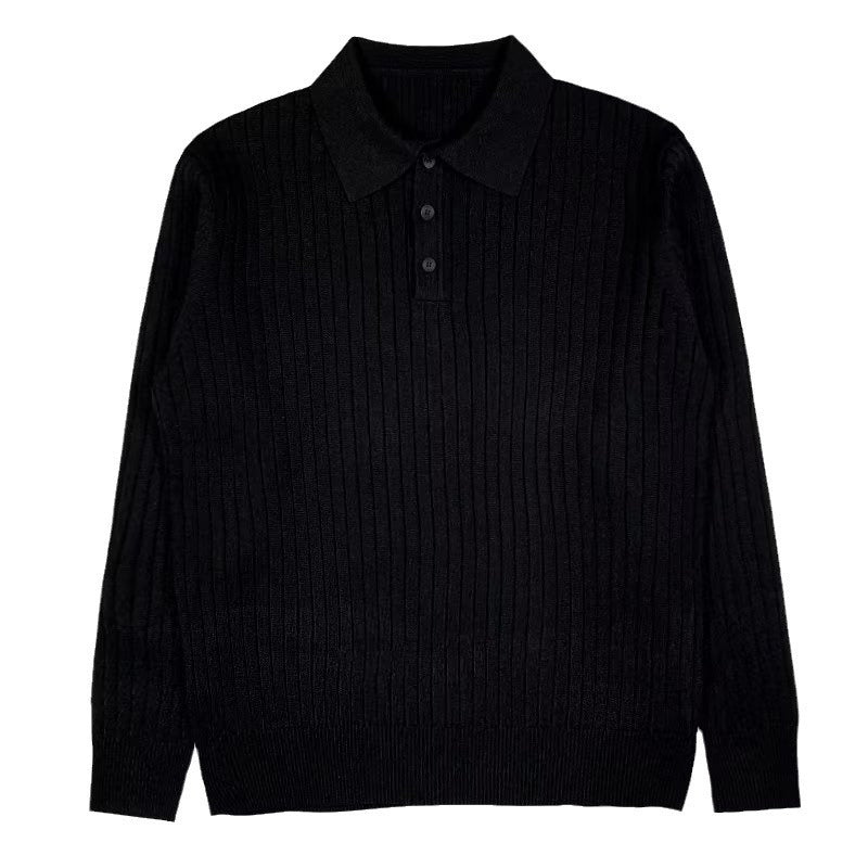 Old Money Full Sleeve Ribbed Polo