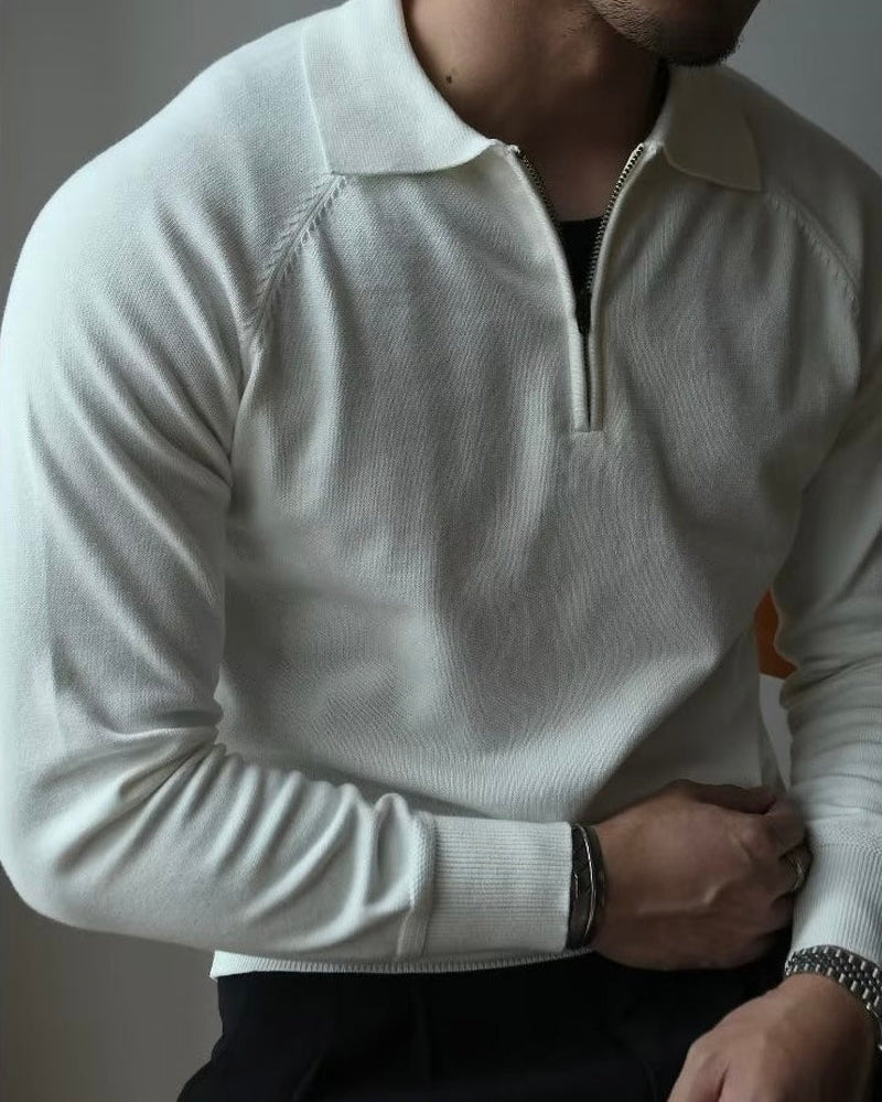 Quarter Zip with Raglan Sleeves