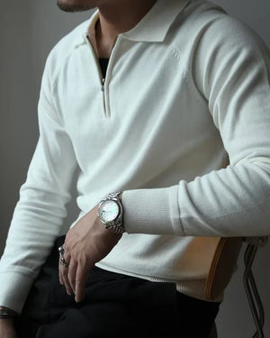 Quarter Zip with Raglan Sleeves